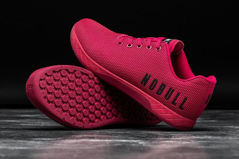 Red Nobull Magenta Men's Trainers | CA W1478N